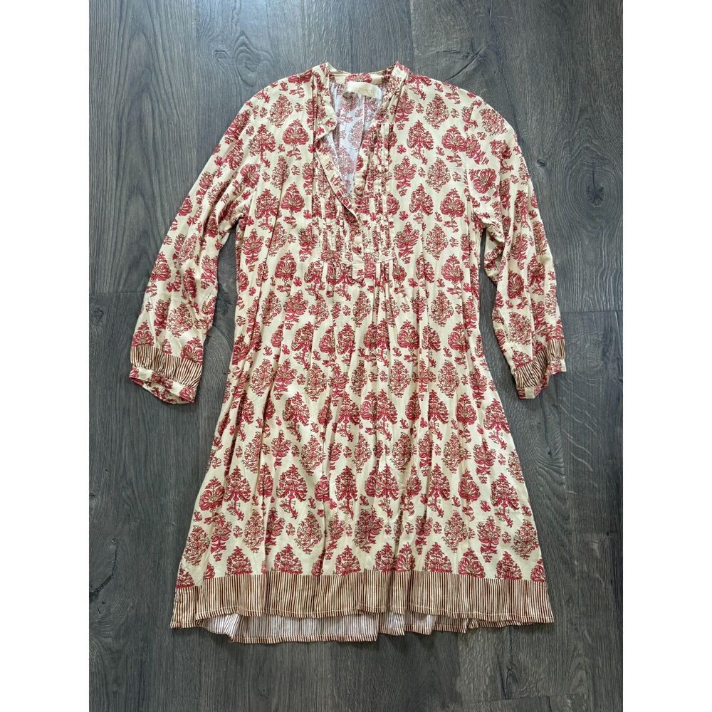 Natalie Martin Sammie Short Dress Cyprus Pink Cream S Small EXCELLENT!